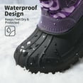 thumbnail image 5 of DREAM PAIRS Kids Boys & Girls Knee High Waterproof Insulation Non-Slip Outdoor Winter Snow Boots KNORTH BERRY Size 10 Toddler, 5 of 6