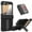 Black+Clear Belt Clip, variant on Dteck for Samsung Galaxy Z Flip 6 Case, Military Grade Protection Shockproof Phone Cover with Belt Clip Holster & Kickstand, Protective Drop Proof Rugged Case for Z Flip6 5G 2024,Black+Clear Belt Clip