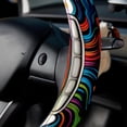 thumbnail image 5 of Mind Car 14.5 Inch Printing PVC Leather Auto Accessories Car Wheel Cover Steering Wheel Cover, 5 of 6