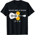 thumbnail image 1 of Whisper Words Of Wisdom Let-It Be Tshirt Guitar Lake Shadow Camiseta para hombre, 1 of 7