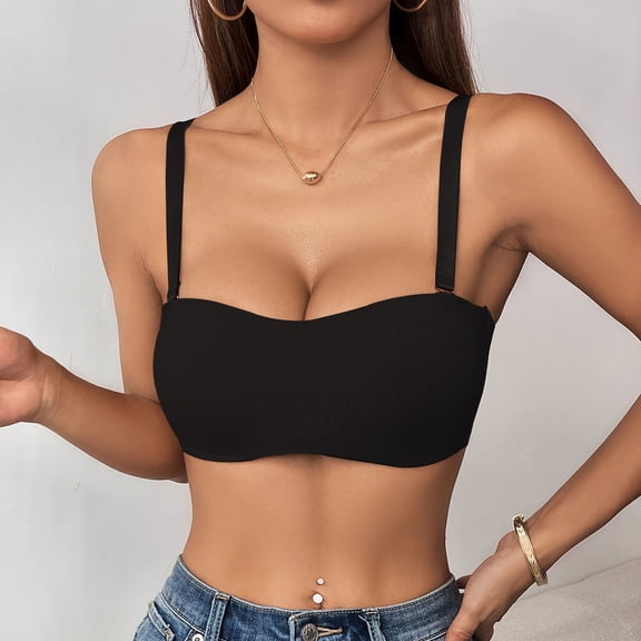 Women’s So Comfy Wire-Free Balconette Push Up Bra Black S
