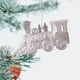 thumbnail image 5 of Adornos navideños para árbol de Navidad, colgantes acrílicos transparentes para Navidad Tren, 5 of 8