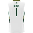thumbnail image 3 of Unisex GameDay Greats #1 White Baylor Bears Lightweight Basketball Jersey, 3 of 4