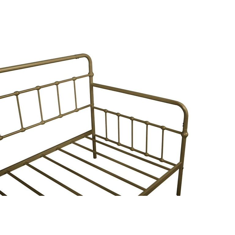 Brass daybed shop with trundle