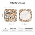 thumbnail image 5 of Haiem Floral Paisley Printed Square Couch Cushion Covers, Floral Sofa Cushion Covers Replacement, Stretch Couch Covers for Couch-16.9in, 5 of 8