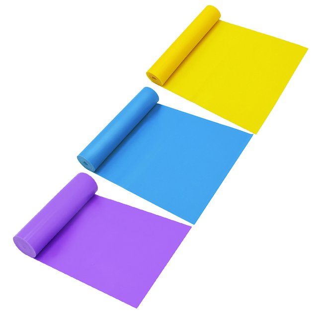 Bandas elásticas Conjunto de bandas de resistencia de 3 piezas Bandas de ejercicio elástico para muj CACAGOO Bandas elásticas