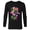 Black, variant on Channel Zombies 3 Zed Wild Style Z-O-M-B-I-E-S 3 - Long Sleeve T-Shirt for Men - Customized-Athletic Heather