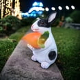 thumbnail image 5 of Solar Powered Rabbit with a Carrot | Garden Decoration Bunny Rabbit, 5 of 6