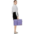 thumbnail image 3 of MOSISO Laptop Sleeve Carrying Case Compatible with 15-15.6 inch HP Dell Asus Acer Lenovo Notebook, 360 Protective Computer Handbag Briefcase with Handle, Purple, 3 of 6