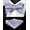 Pink/Navy, variant on Green Bow Ties for Men Formal Tuxedo Bowtie Self Tie Satin Bowties Pocket Square Set