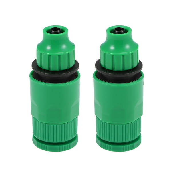 Conector de grifo de manguera G1/2 rosca hembra, accesorio de boquilla de grifo para manguera de diámetro interior de 8 mm 2 piezas