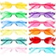 thumbnail image 1 of GOOHOCHY 12 pares de gafas de sol sin montura con forma de llama, gafas de sol modernas, 1 of 8