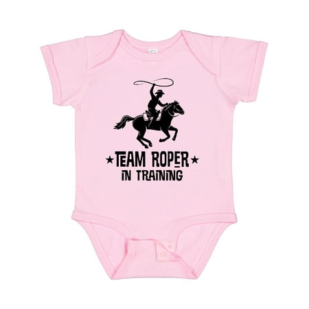 

Inktastic Team Roper in Training Cowboy Gift Baby Boy or Baby Girl Bodysuit