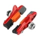 thumbnail image 5 of 2 piezas de pastillas de freno de bicicleta, repuestos de accesorios de freno para la parte delantera y trasera Rojo, 5 of 9