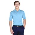 thumbnail image 1 of 8610 Polo Interlock pour Hommes Bleu Columbia m, 1 of 1