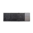 thumbnail image 2 of ziyahi Folding Keyboard Rechargeable Wireless Laptop Keypad Desktop Keyboards Foldable Design Convenience Multipurpose Sweet Gift Black, 2 of 9