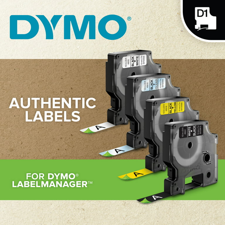 Dymo LabelManager 160 Starter Kit with 3 Rolls D1 Label Tape • Price »