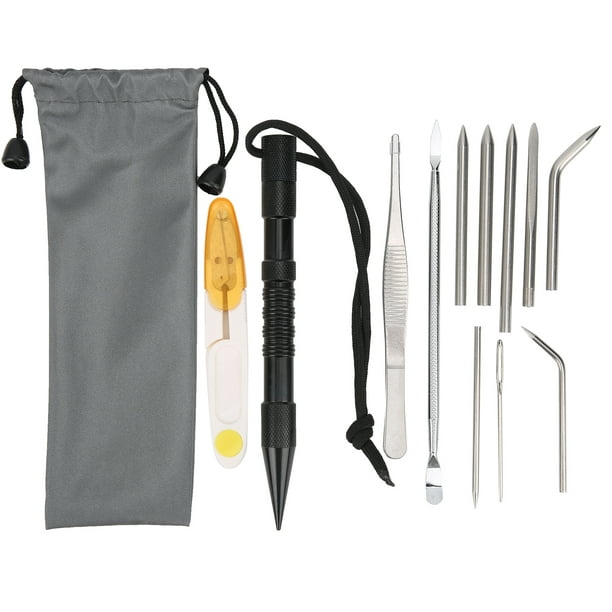Keenso Paracord Tools, Camping Tool Needles Aluminium Parachute Cord Needles, Paracord Bracelets For Outdoor Camping
