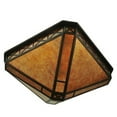 thumbnail image 2 of Meyda Tiffany 110803 25" W Amber Mica Diamond Mission Octagon Inverted Pendant - Copper, 2 of 5