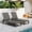 Gray, variant on Uforic 2-Piece Outdoor Chaise Lounge Chairs, 5-Position Adjustable Backrest Waterproof Plastic Pool Loungers, Easy Assembly Patio Recliners for Backyard, Poolside and Garden, Dark Brown