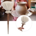 thumbnail image 3 of Pottery Art Cleaning Brush DIY Clay Ceramic Water Replenishing Brushing Modeling Tool (Medium), 3 of 8
