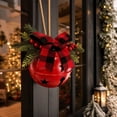 thumbnail image 5 of Giant Christmas Vintage Bells, Fun Christmas Decorations with Bow, Metal Bell Ball Ornaments for Garden/Yard/Patio/Holiday Decor, 5 of 8