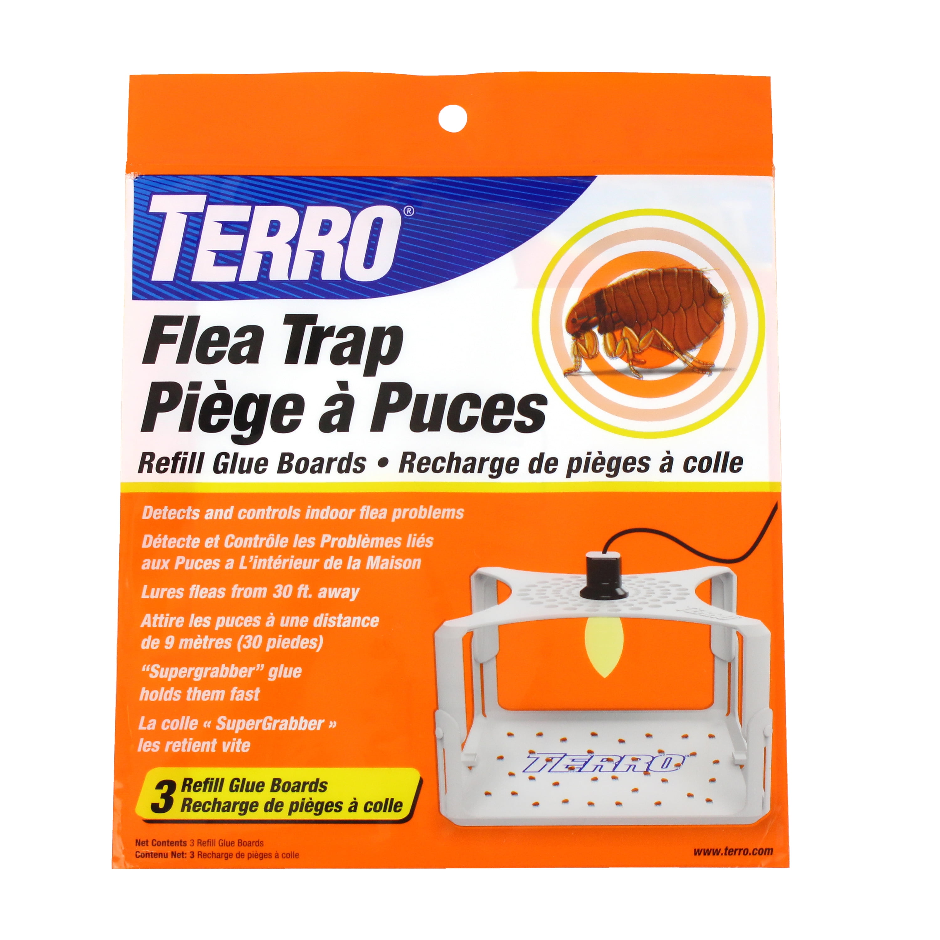 Victor Ultimate Dog Cat Pet Flea Trap Refills 3 Pack