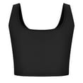 thumbnail image 6 of biudgviw Crop Tank Tops for Women Square Neck Sleeveless Cami Shirts Trendy Backless Basic Tee Summer Workout Beach Clothes, 6 of 6