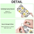 thumbnail image 3 of 2 Pcs Sunflowers Dish Drying Mat - 18 X 24 Inch Floral Absorbent Microfiber Kitchen Counter Mat – Quick-Dry Dish Rack Alternative, Dish Drying Pad for Dishes, Cups, Utensils, Pots & Pans, 3 of 3