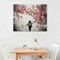 thumbnail image 2 of Nawypu Wall Art Abstract  Canvas Wall Art  Graffiti Poster Colorful Butterfly Painting Prints on Canvas Artwork Home Decor for Living Room Bedroom Office Easy to Hang-, 2 of 4