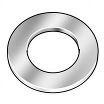 Flat Washer, For Screw Size 1" ,Steel Hot Dipped Galvanized Finish, 10 PK