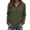 Green, variant on Women's Hoodie Oversized Half Zip Hoodie – Long Sleeves Trendy Pullover with Hood, Cozy Casual Athletic Top for Fall Winter Fashion Outerwear Comfort