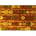 thumbnail image 1 of Ahgly Company Indoor Rectangle Abstract Yellow Modern Area Rugs, 5' x 7', 1 of 4