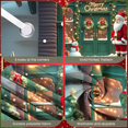 thumbnail image 2 of Festive Decoration Merry Christmas Santa Winter Wonderland Snowman Holiday Design for Christmas Party Holiday Season Indoor Outdoor, 2 of 9