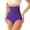 Z1-Purple, variant on Karight High Waisted Tummy Control Thongs Shapewear Strapless Core Body Shaper High Control Seamless Thick Thong