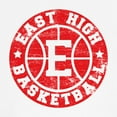 thumbnail image 3 of CafePress - East High Basketball Baseball Jersey - Cotton Baseball Jersey, 3/4 Raglan Sleeve Shirt, 3 of 4