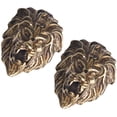 thumbnail image 3 of 2pcs Lion Head Buttons Vintage Antique Pants Button Fastener for Clothes Craft DIY, 3 of 7