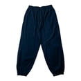 thumbnail image 4 of BRELIL Men Plus Size Harem Pants Loose Flowy Boho Lounge Trousers Drawstring Waist Vacation Casual Long Pants Solid Summer Fashion Outfits, Navy S, 4 of 6