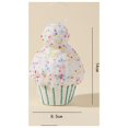 thumbnail image 4 of Adorno colgante para de Navidad, artesanía decorativa, ligera, creativa, decoración navideña, colgante de Navidad para regalo de apartamento , Cono de helado azul, 4 of 8