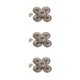 thumbnail image 5 of Injueey 5pcs Round Turquoise Buttons Screw Back For Bag Wallet Saddle Type1, 5 of 6