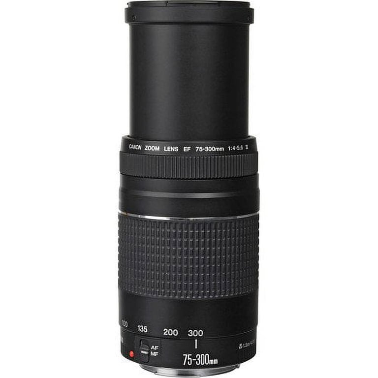 Canon EF 75-300mm f/4-5.6 III DSLR Camera Telephoto Zoom Lens