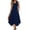 Solid Navy, variant on Zeagoo Sleeveless Dress for Women Casual Tank Midi Dress Crew Neck Flowy Dress Aline Tshirt Dress Ethnic Dress Cruise Dress Beach Sundress