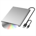 thumbnail image 2 of Disque Dur Externe pour PC - Lecteur Super USB-C à Fente, Graveur CD/DVD Plug & Play, Lecteur Optique, 2 of 7
