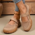 thumbnail image 6 of Pandaie Sneakers for Women Comfortable Business Casual Tennis Shoes Lightweight Slip on Footwear Women's Fashion Retro Sneakers (Coffee,6.5), 6 of 7