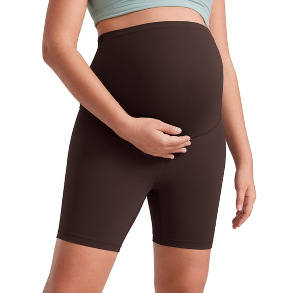CRZ YOGA Butterluxe Maternity Biker Shorts 6" Pregnancy Yoga Workout Womens Activewear Buttery Soft