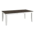 thumbnail image 2 of Intercon Furniture Kona Transitional Wood Dining Table in Gray & White, 2 of 4