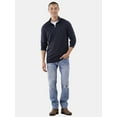 thumbnail image 3 of George Men's Quarter Zip Pullover with Long Sleeves, Sizes S-3XL, 3 of 5