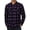 Purple/Black Plaid, variant on OALUXE Men's Plaid Button Down Shirts Cotton Long Sleeve Shirts with Pocket