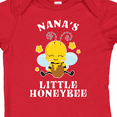 thumbnail image 4 of Inktastic Cute Bee Nana's Little Honeybee with Stars Boys or Girls Baby Bodysuit, 4 of 5