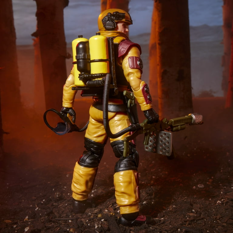 GI JOE Classified Series 6'' Blowtorch - Action Figure Con Lanciafiamme E 10 Accessori - Hasbro - 2